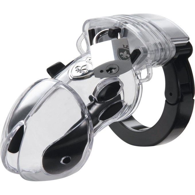 Пояс верности MYSTIM Pubic Enemy No.1 Cock Cage с электростимуляцией 46620